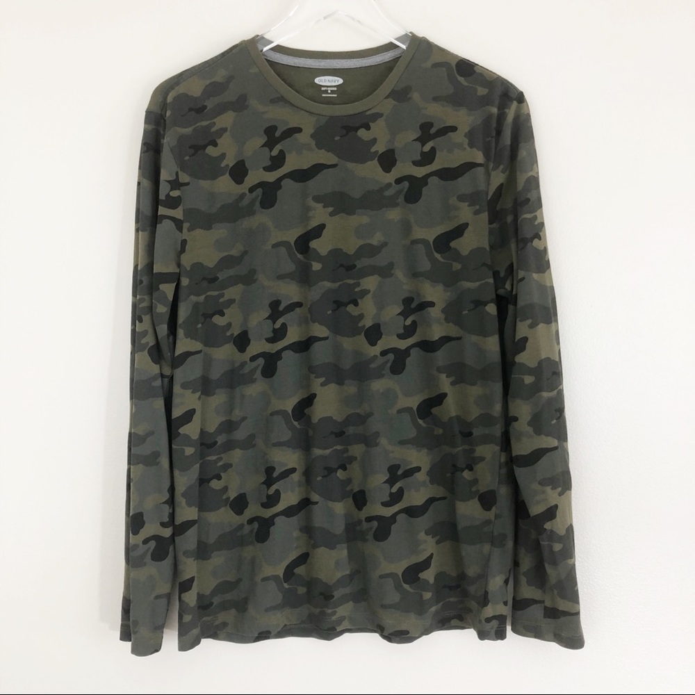Old Navy | Medium Soft-Washed Camo Print Tee